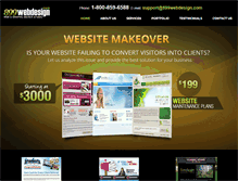 Tablet Screenshot of 899webdesign.com